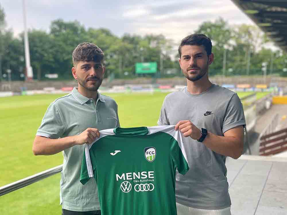 Gütersloh, Fußball, FC Gütersloh, Sandro Jurado Garcia und Cendrim Jashari werden Spielertrainer der FCG Futsal Cowboys Gütersloh, Fußball, FC Gütersloh, Sandro Jurado Garcia und Cendrim Jashari werden Spielertrainer der FCG Futsal Cowboys