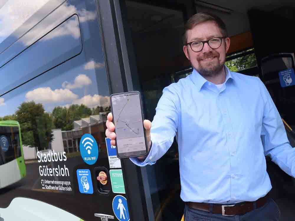Mehr als nur ein Fahrscheinautomat, Stadtbus App erleichtert die Mobilität in Gütersloh Mehr als nur ein Fahrscheinautomat, Stadtbus App erleichtert die Mobilität in Gütersloh