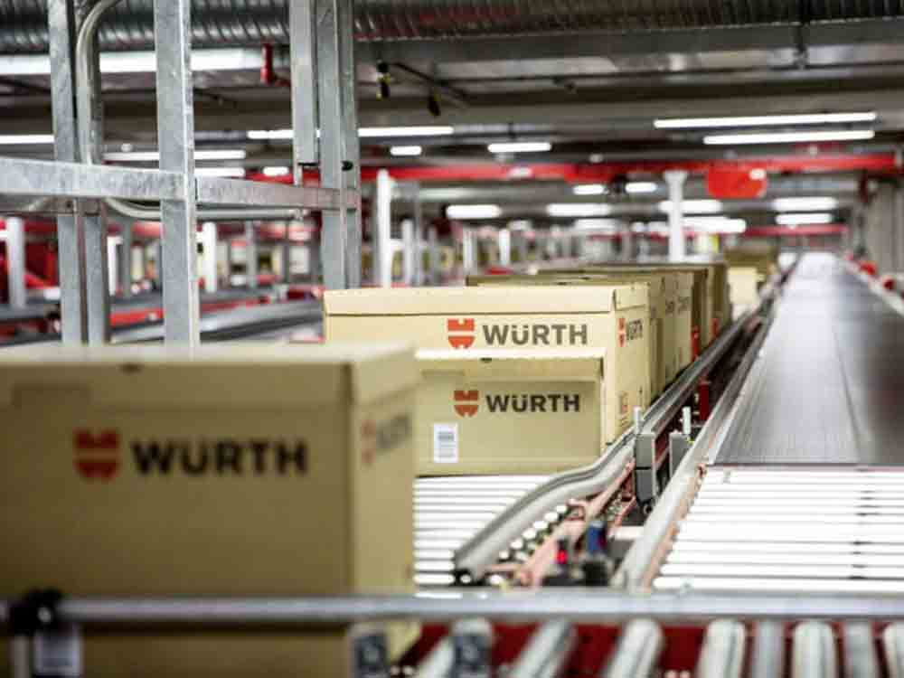Würth Gruppe weiterhin auf Wachstumskurs, Umsatz steigt um 18,4 Prozent auf 9,9 Milliarden Euro im ersten Halbjahr 2022 Würth Gruppe weiterhin auf Wachstumskurs, Umsatz steigt um 18,4 Prozent auf 9,9 Milliarden Euro im ersten Halbjahr 2022