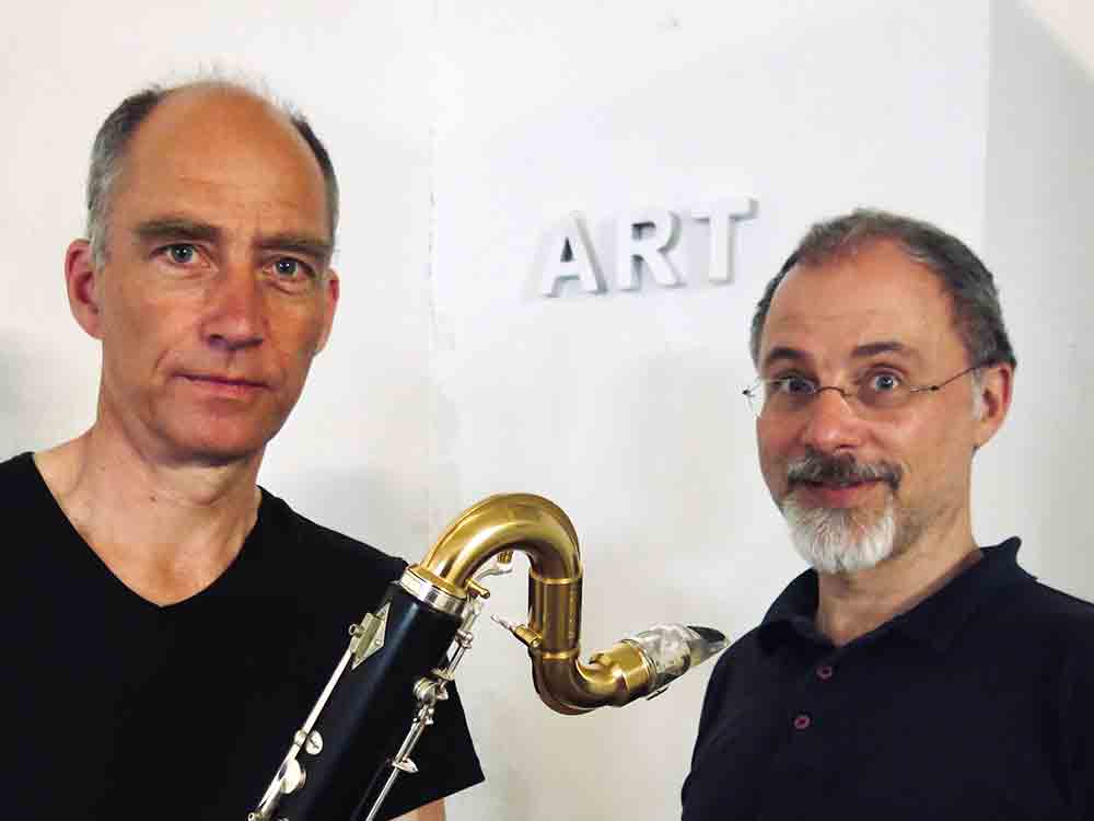 Arnsberg, Mozart Klarinettenkonzert, Jazzbearbeitung für Bassklarinette und Klavier, 30. Juli 2022 Arnsberg, Mozart Klarinettenkonzert, Jazzbearbeitung für Bassklarinette und Klavier, 30. Juli 2022