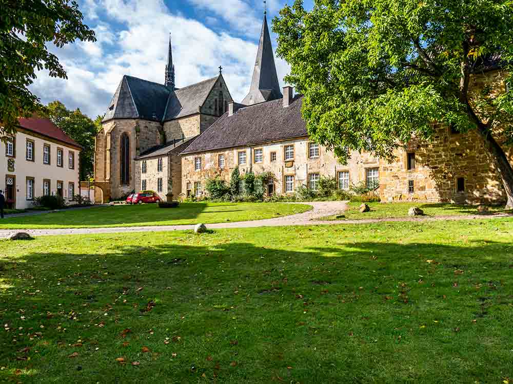 Netzwerk Klosterlandschaft OWL, Klöster erfahren, mit dem Fahrrad auf dem Prälatenweg, 31. Juli 2022 Netzwerk Klosterlandschaft OWL, Klöster erfahren, mit dem Fahrrad auf dem Prälatenweg, 31. Juli 2022