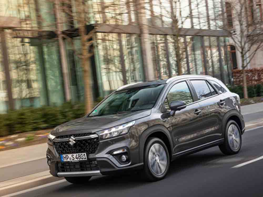 Suzuki S Cross ab sofort auch als Vollhybrid erhältlich, Suzuki treibt Elektrifizierung seiner Modellpalette voran Suzuki S Cross ab sofort auch als Vollhybrid erhältlich, Suzuki treibt Elektrifizierung seiner Modellpalette voran