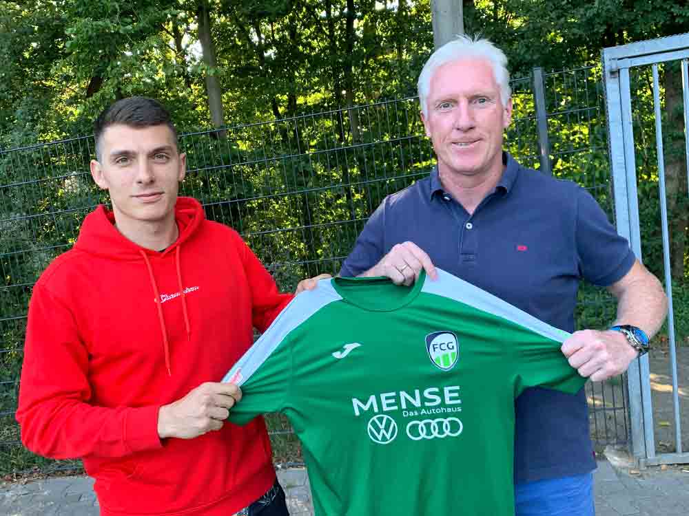 Gütersloh, Fußball, neuer Stürmer aus der Ukraine, der FC Gütersloh verpflichtet Tima Pavlovich Gütersloh, Fußball, neuer Stürmer aus der Ukraine, der FC Gütersloh verpflichtet Tima Pavlovich