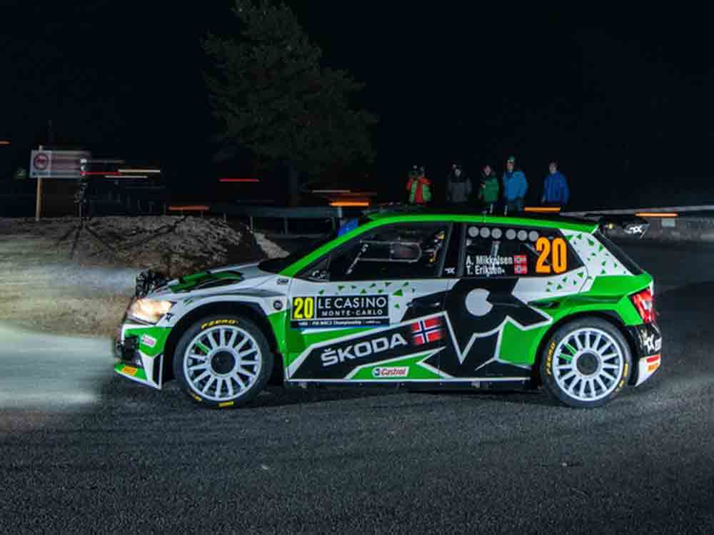 Ypern Rallye Belgien, Škoda Fahrer Andreas Mikkelsen will WRC2 Tabellenführung ausbauen Ypern Rallye Belgien, Škoda Fahrer Andreas Mikkelsen will WRC2 Tabellenführung ausbauen