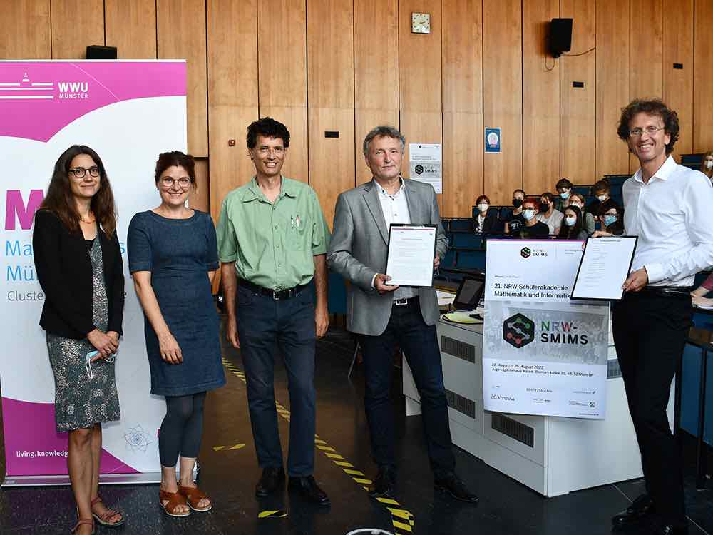 Universität Münster unterstützt NRW Schülerakademie Mathematik und Informatik Universität Münster unterstützt NRW Schülerakademie Mathematik und Informatik