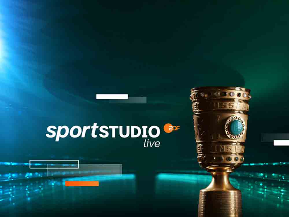 Auslosung DFB Pokal live in der ZDF Sportstudio Reportage, Para Schwimmer Josia Topf zieht die Paarungen im Fußballmuseum Auslosung DFB Pokal live in der ZDF Sportstudio Reportage, Para Schwimmer Josia Topf zieht die Paarungen im Fußballmuseum