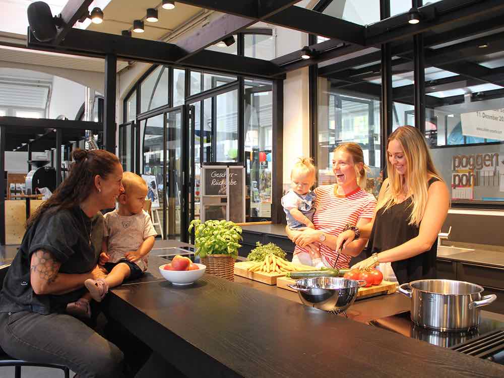 Herford, Für Babys kochen in der Markthalle Herford, Kochkurs für die Beikost Phase, 21. September 2022 Herford, Für Babys kochen in der Markthalle Herford, Kochkurs für die Beikost Phase, 21. September 2022