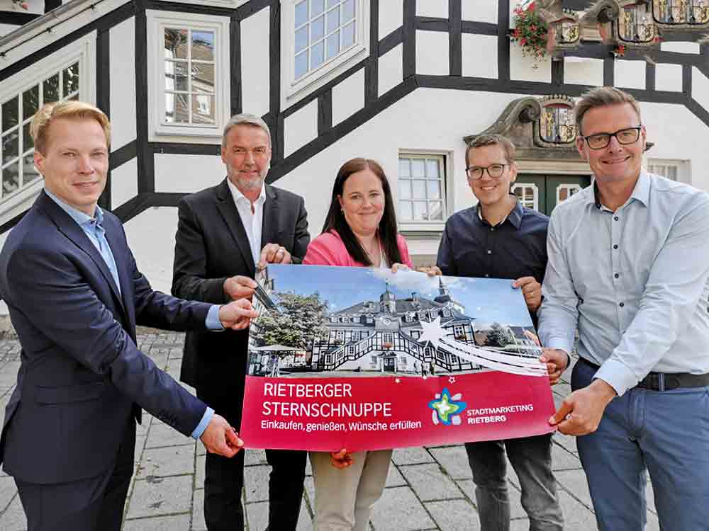 Rietberg, Sternschnuppe geht Schritt ins Digitale Zeitalter, Rietberger Einkaufsgutschein gibt es nun in neuer Form
