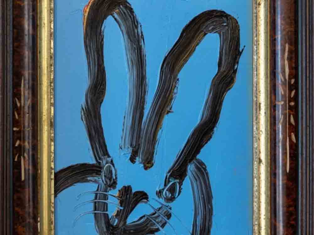 Nürnberg, Hunt Slonem Bunnies, Häschen in Serie als Homage an Andy Warhol, Galerie Frank Fluegel Nürnberg, Hunt Slonem Bunnies, Häschen in Serie als Homage an Andy Warhol, Galerie Frank Fluegel