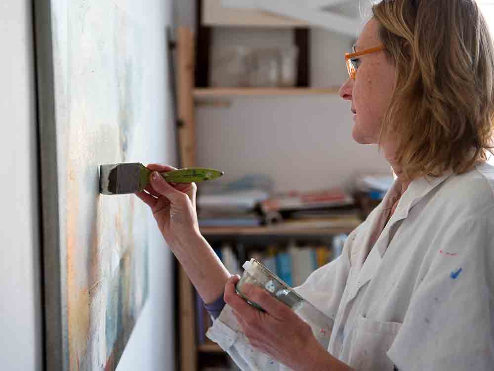 Gütersloh, Ausstellung, Andrea Köhn, Die Freiheit nichts zu schildern, Stadthalle, bis Mitte Januar 2023