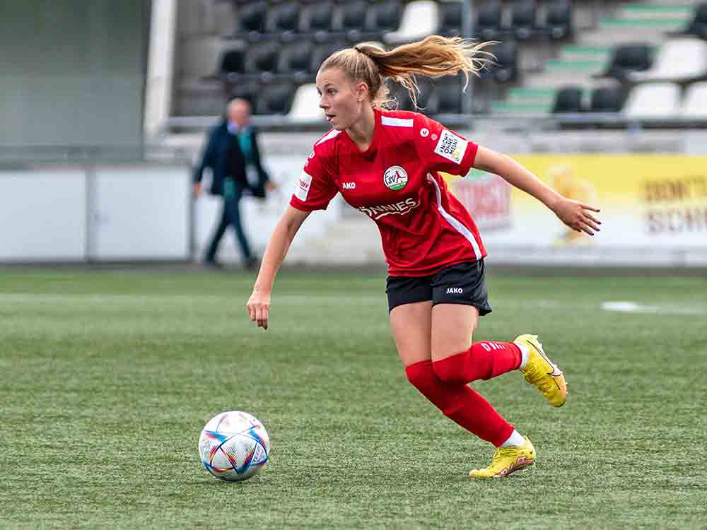 Fußball Gütersloh, FSV Mittelfeldspielerin Emilia Deppe im DFB Kader für U 19 EM Qualifikation in Israel Fußball Gütersloh, FSV Mittelfeldspielerin Emilia Deppe im DFB Kader für U 19 EM Qualifikation in Israel