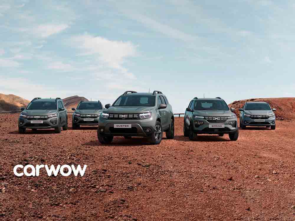 Dacia stärkt digitale Vertriebsstrategie in Deutschland, Partnerschaft Dacia und Carwow, neuer Schub für den Onlinehandel Dacia stärkt digitale Vertriebsstrategie in Deutschland, Partnerschaft Dacia und Carwow, neuer Schub für den Onlinehandel