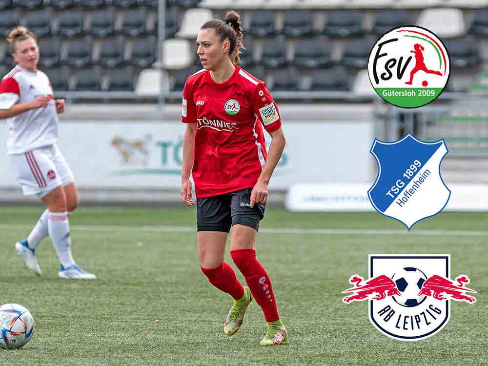 Fußball Gütersloh, Ticketvorverkauf für die letzten FSV Gütersloh Heimspiele in 2022. TSG Hoffenheim und RB Leipzig zu Gast