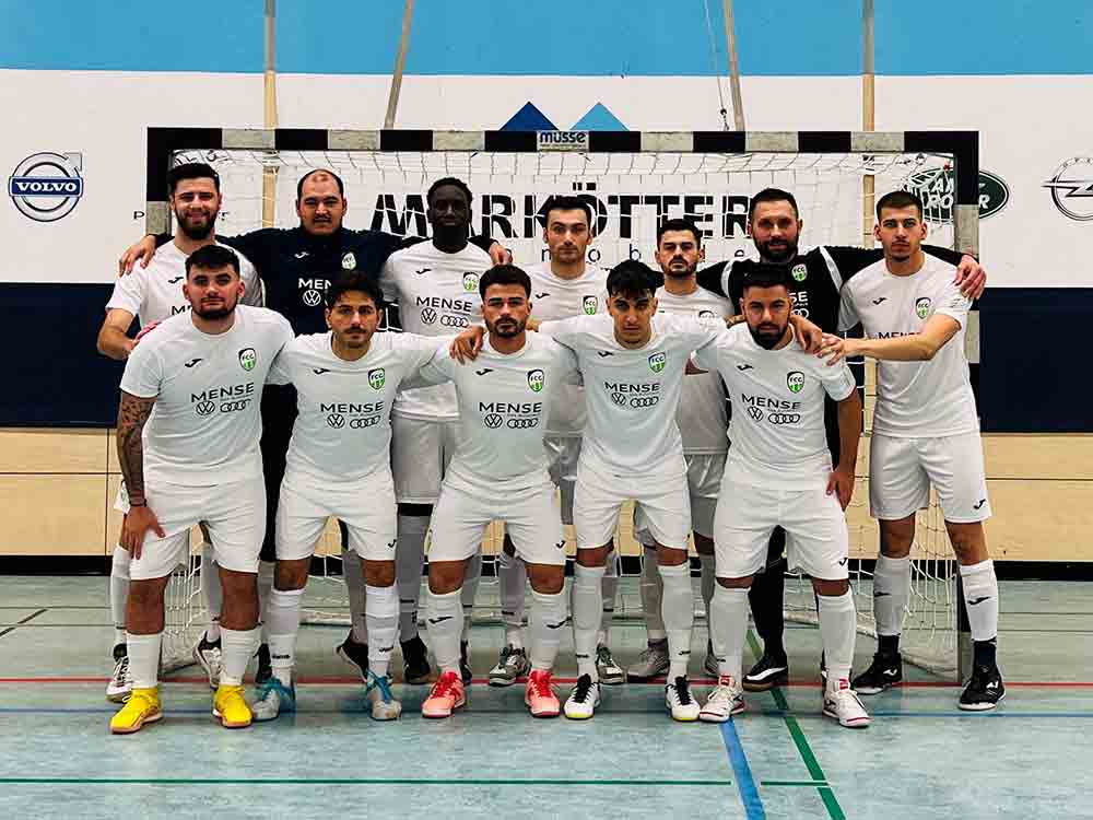 Fußball Gütersloh, Siegesserie fortgesetzt: Die Futsaler des FC Gütersloh springen auf Platz 3 Fußball Gütersloh, Siegesserie fortgesetzt: Die Futsaler des FC Gütersloh springen auf Platz 3