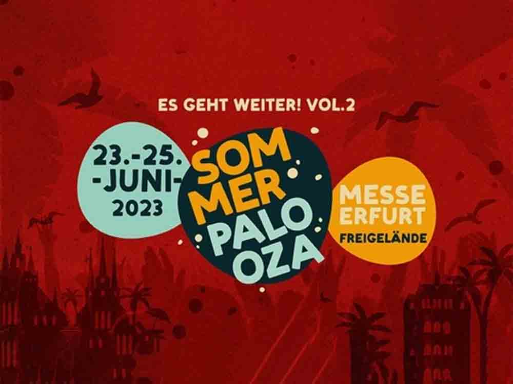 Nach erfolgreicher Premiere: Erfurter Open Air Festival Sommer Palooza geht 2023 in die 2. Runde, Beatsteaks live Nach erfolgreicher Premiere: Erfurter Open Air Festival Sommer Palooza geht 2023 in die 2. Runde, Beatsteaks live