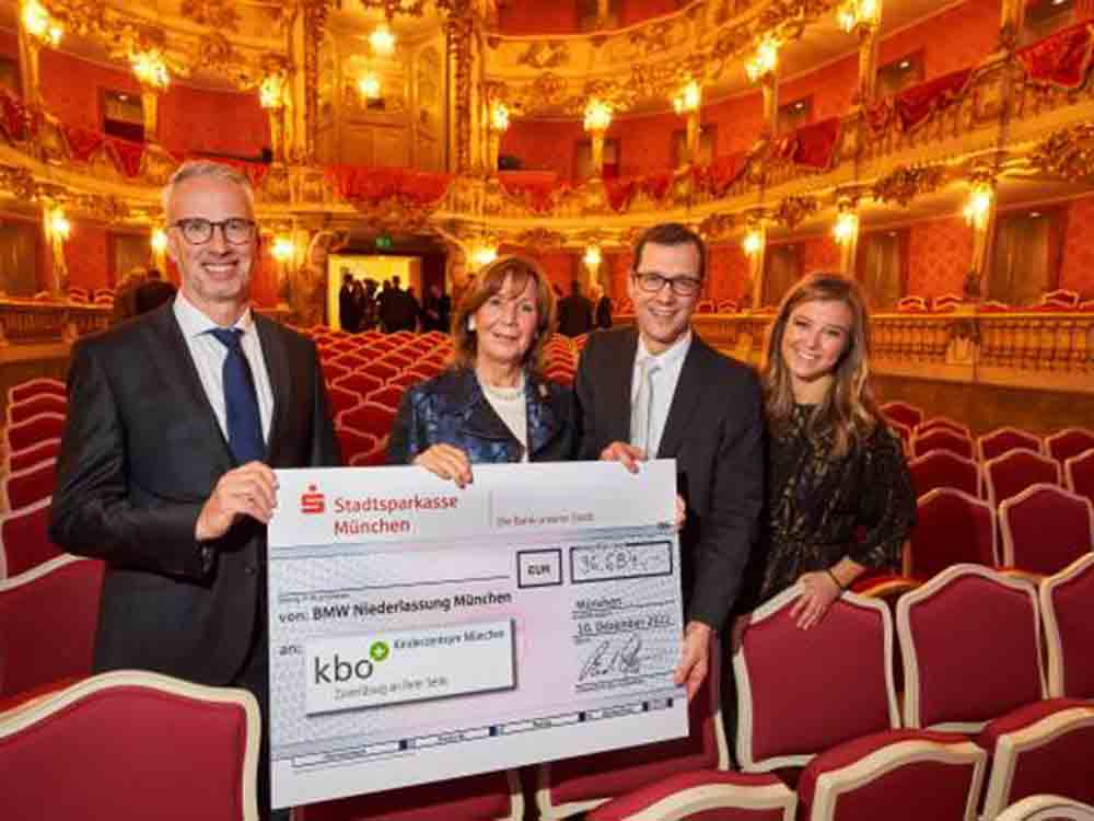 Advents Benefizkonzert 2022 der BMW Niederlassung München und dem Bayerischen Staatsorchester erzielt einen Spendenerlös von mehr als 100.000 Euro für den guten Zweck