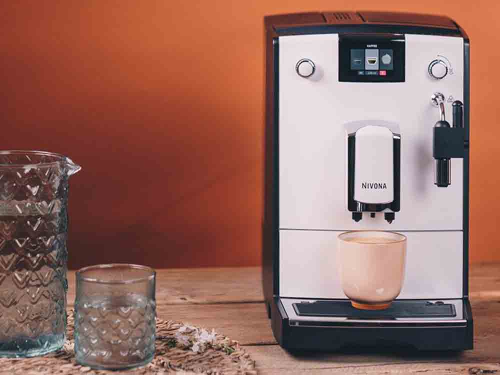 Kaffeevollautomaten für Gütersloh, Nivona NICR 560 weiß chrom, 2 Tassen zeitgleich, online bestellen Kaffeevollautomaten für Gütersloh, Nivona NICR 560 weiß chrom, 2 Tassen zeitgleich, online bestellen