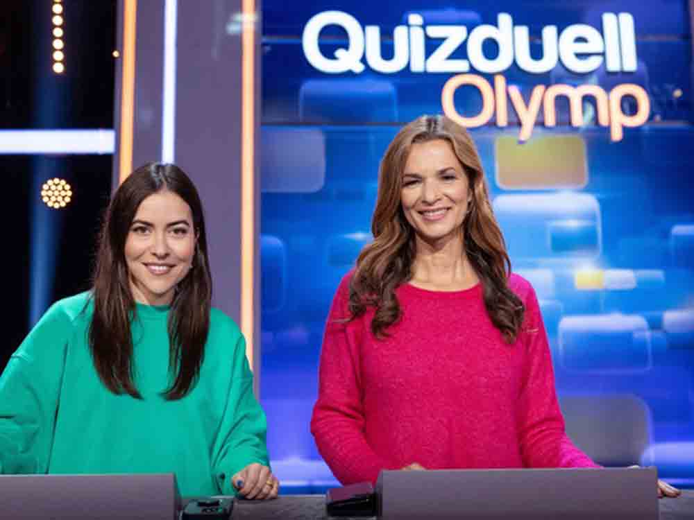 ARD Nachrichten Team gegen Quizduell Olymp: Aline Abboud und Julia Niharika Sen zu Gast bei Esther Sedlaczek am Freitag, 30. Dezember 2022, um 18.50 Uhr im Ersten ARD Nachrichten Team gegen Quizduell Olymp: Aline Abboud und Julia Niharika Sen zu Gast bei Esther Sedlaczek am Freitag, 30. Dezember 2022, um 18.50 Uhr im Ersten