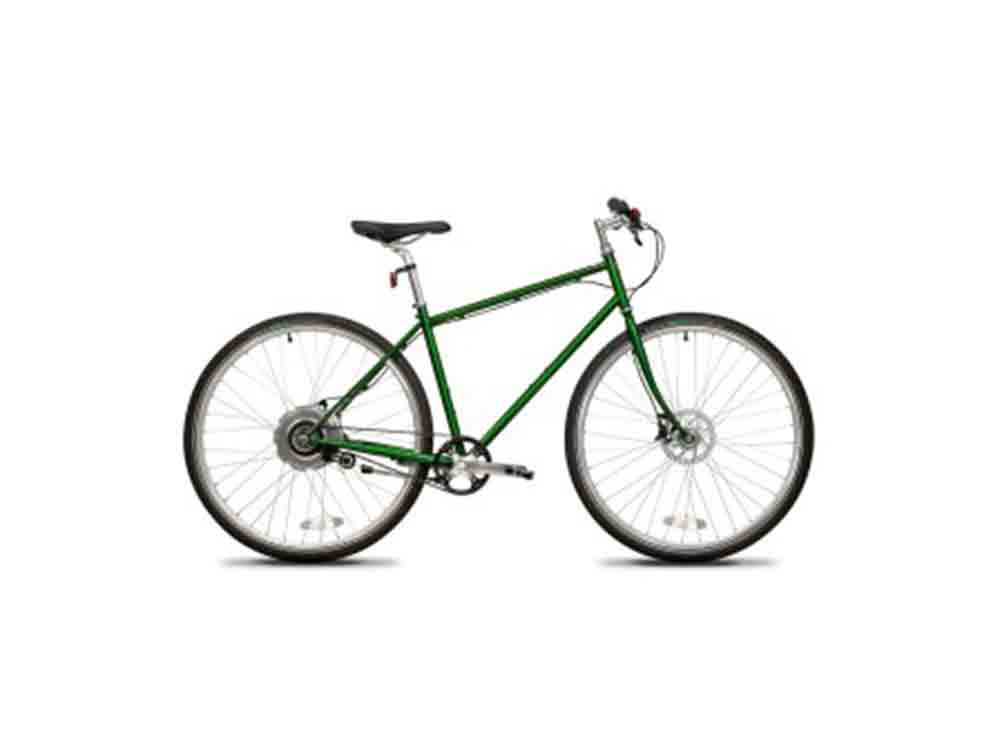 Leichtestes E Bike der Welt wiegt 14,5 Kilo, Batterie des Detroit Bike Electric steckt in Nabe des Hinterrades, bis zu 56 Kilometer Reichweite Leichtestes E Bike der Welt wiegt 14,5 Kilo, Batterie des Detroit Bike Electric steckt in Nabe des Hinterrades, bis zu 56 Kilometer Reichweite