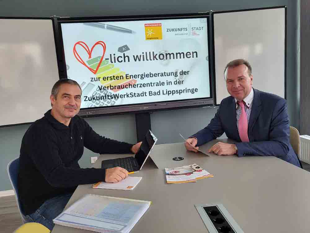 Bad Lippspringe, Unabhängige Energieberatung in Bad Lippspringe gestartet, Verbraucherzentrale NRW bietet kostenfrei individuelle Gespräche an Bad Lippspringe, Unabhängige Energieberatung in Bad Lippspringe gestartet, Verbraucherzentrale NRW bietet kostenfrei individuelle Gespräche an