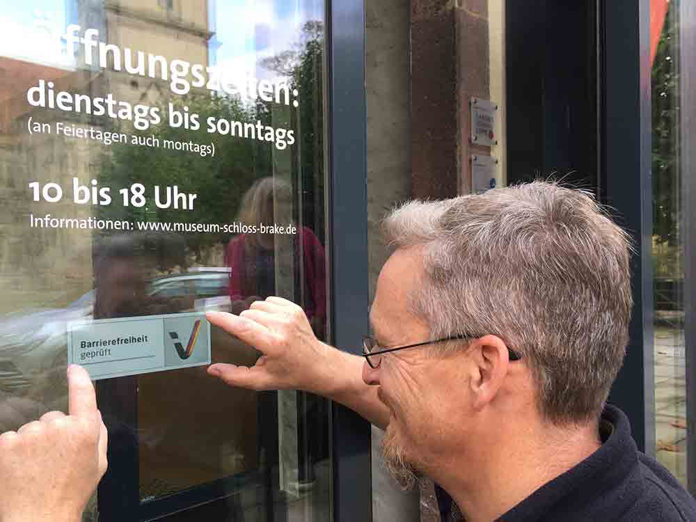 Ausgezeichnet, Weserrenaissance Museum Schloss Brake in Lemgo wird erneut für Barrierefreiheit zertifiziert Ausgezeichnet, Weserrenaissance Museum Schloss Brake in Lemgo wird erneut für Barrierefreiheit zertifiziert