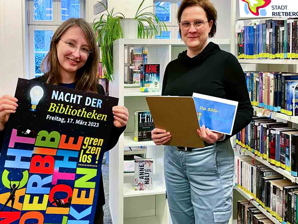 Rietberg, knifflige Fragen nicht nur zur Literatur, Stadtbibliothek lädt zum Quizabend, Anmeldung ab 3. Februar 2023