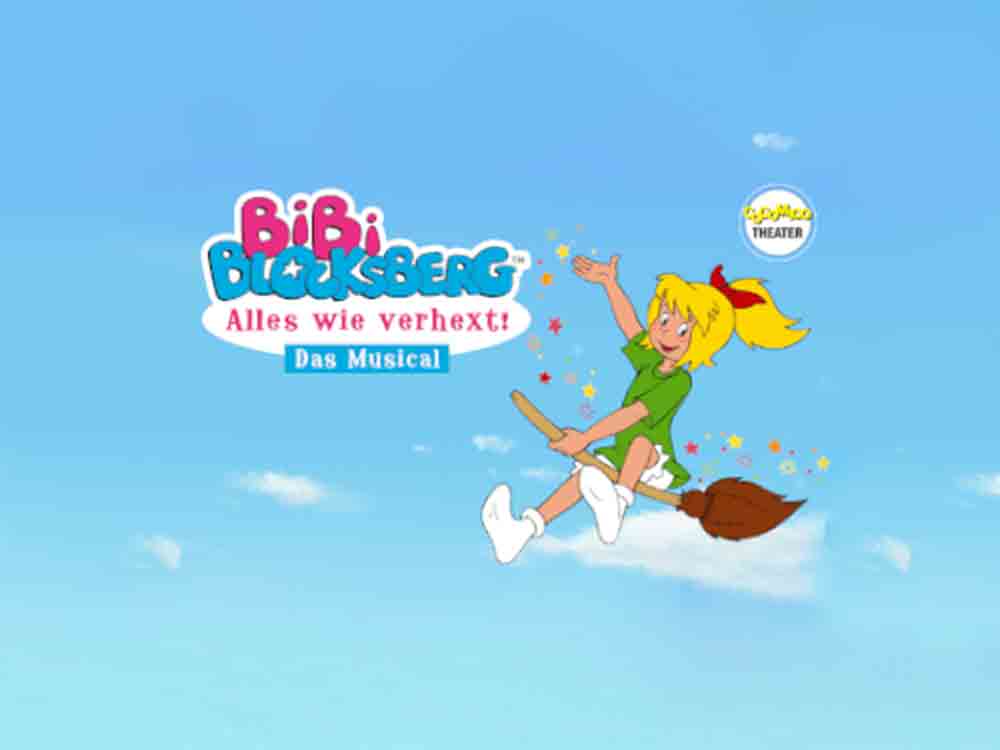 Bibi Blocksberg, die berühmteste kleine Hexe Deutschlands, kommt mit ihrem Musical »Alles wie verhext!« am 19. März 2023 zu den Kindern ins Kongresshaus Bad Lippspringe Bibi Blocksberg, die berühmteste kleine Hexe Deutschlands, kommt mit ihrem Musical »Alles wie verhext!« am 19. März 2023 zu den Kindern ins Kongresshaus Bad Lippspringe