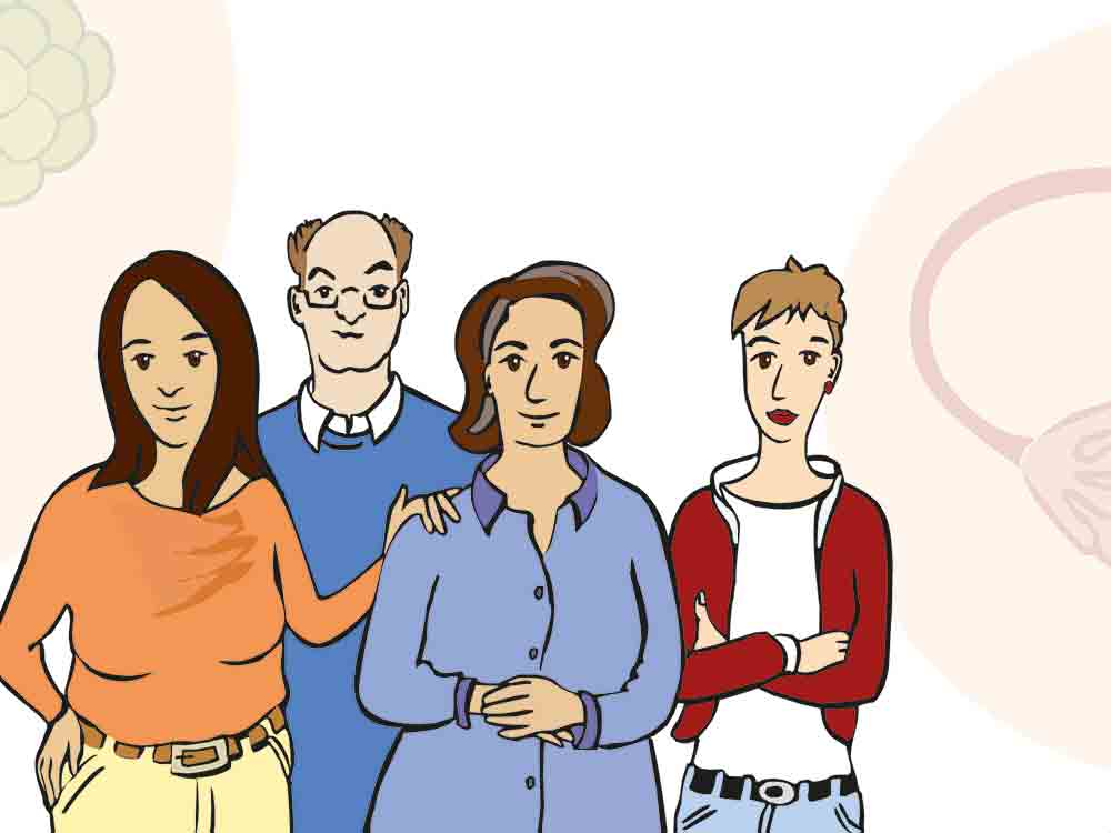 Neue Broschüre in Leichter Sprache, »Brustkrebs und Eierstockkrebs in der Familie: Was kann ich tun?«, ab sofort kostenlos bestellbar beim Krebsinformationsdienst