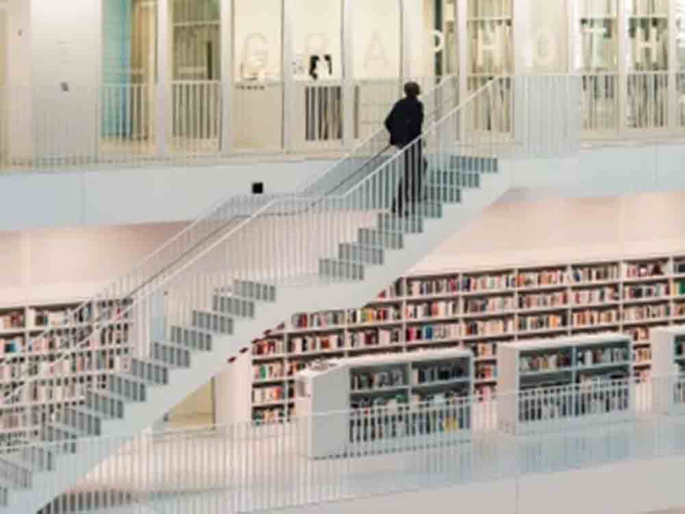 Stuttgart Marketing GmbH, Führung durch die Stadtbibliothek, neue »ArchitekTOUR« am 25. Februar 2023 Stuttgart Marketing GmbH, Führung durch die Stadtbibliothek, neue »ArchitekTOUR« am 25. Februar 2023