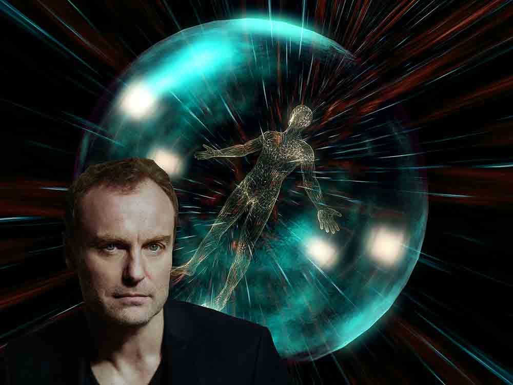 Tatort Kommissar Mark Waschke kommt nach Münster, »Die Zeitmaschine« als Live Performance im LWL Planetarium, 4. März 2023 Tatort Kommissar Mark Waschke kommt nach Münster, »Die Zeitmaschine« als Live Performance im LWL Planetarium, 4. März 2023