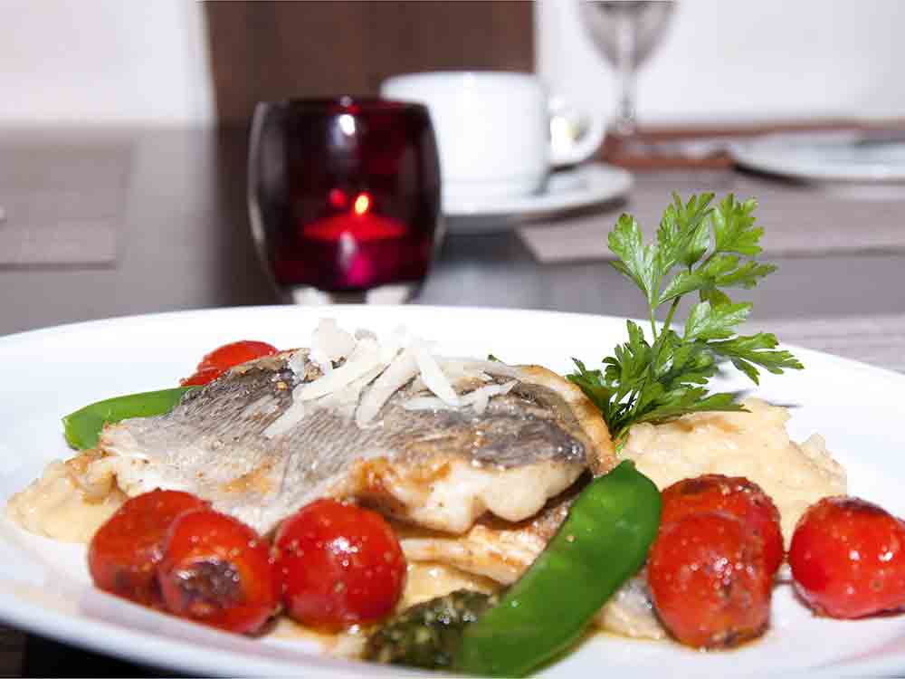 Rezepte für Gütersloh Doradenfilet auf Rieslingrisotto und ein Schweinefilet im Speckmantel auf frischem Spitzkohl in Rahm Rezepte für Gütersloh Doradenfilet auf Rieslingrisotto und ein Schweinefilet im Speckmantel auf frischem Spitzkohl in Rahm
