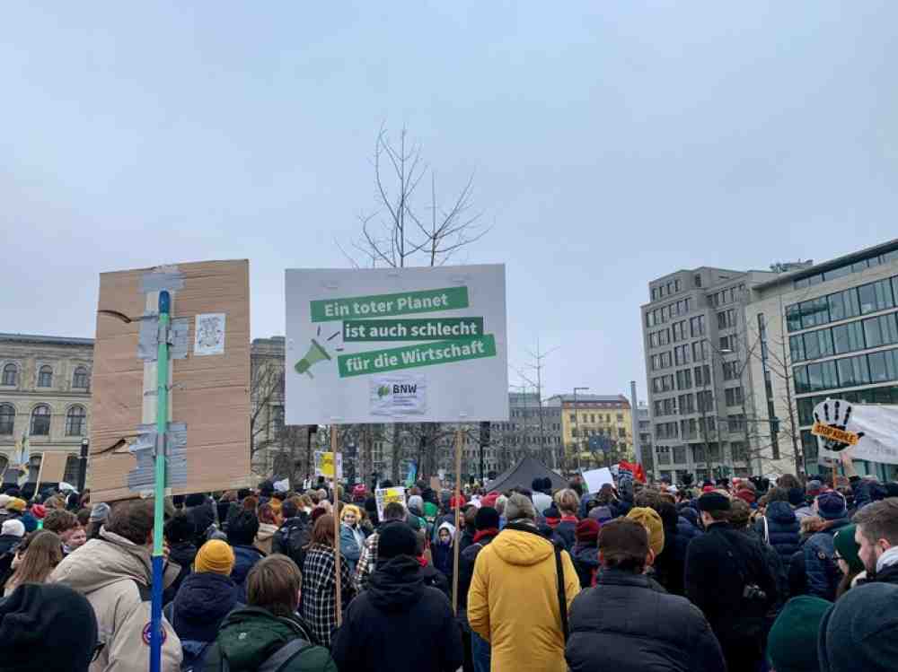 Nachhaltige Wirtschaft setzt ein Zeichen für Klimaschutz, Bundesverband Nachhaltige Wirtschaft beteiligt sich am globalen Klimastreik