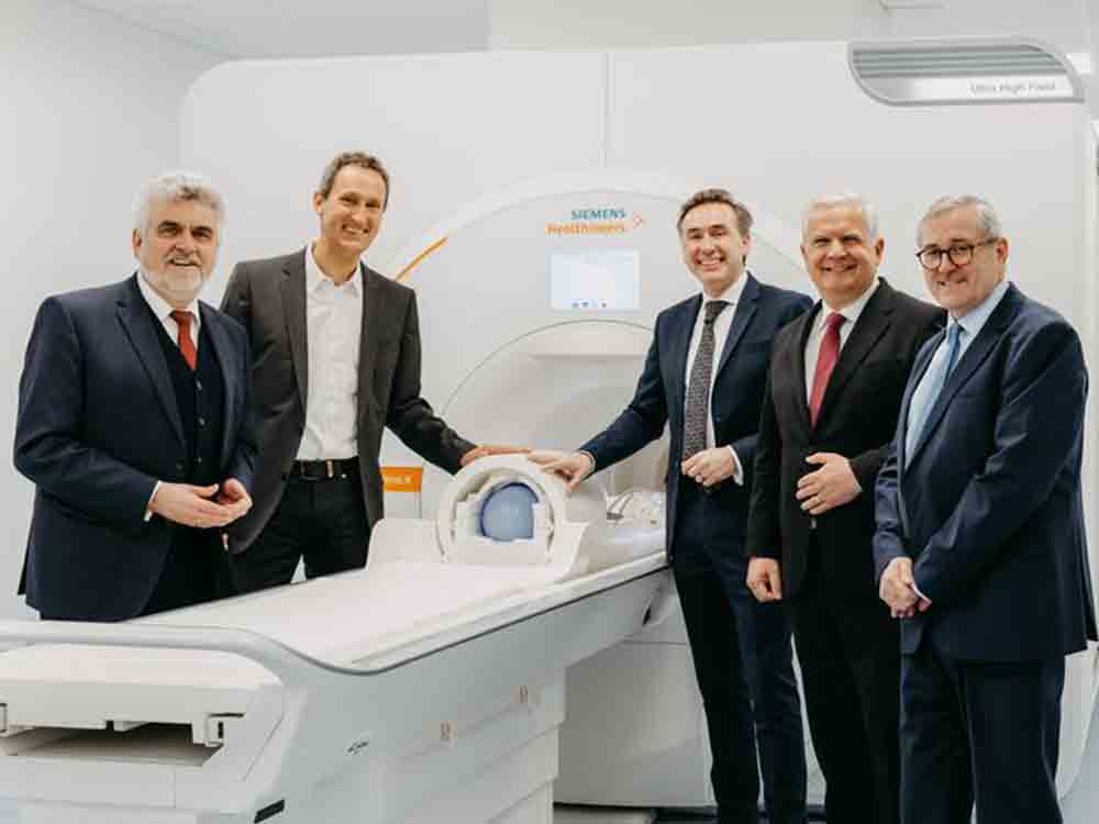 Europaweit leistungsstärkster 7 Tesla MRT ist in Betrieb, Otto von Guericke Universität Magdeburg Europaweit leistungsstärkster 7 Tesla MRT ist in Betrieb, Otto von Guericke Universität Magdeburg