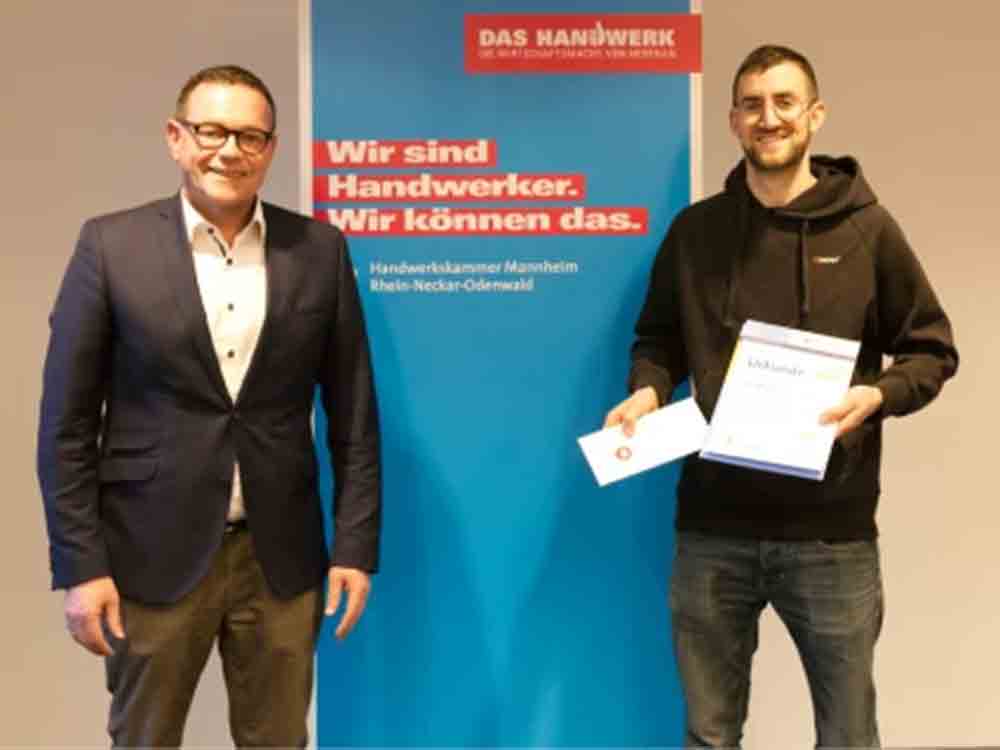 Handwerkskammer Mannheim Rhein Neckar Odenwald, auf Stimmenfang fürs Handwerk, Goldschmiedin und Konditormeister begeistern Handwerkskammer Mannheim Rhein Neckar Odenwald, auf Stimmenfang fürs Handwerk, Goldschmiedin und Konditormeister begeistern