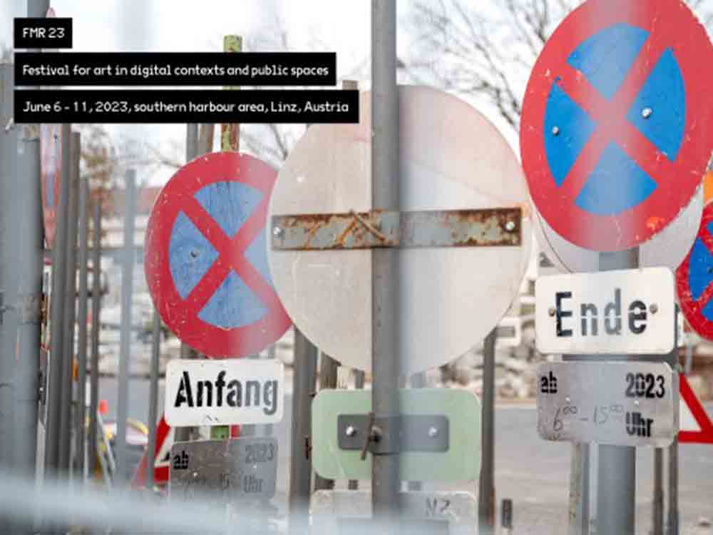 FMR 23: Festival für Kunst in digitalen Kontexten und öffentlichen Räumen, 6. bis 11. Juni 2023, Linz