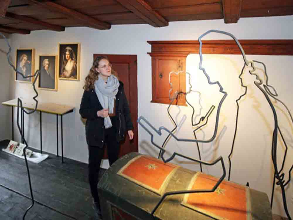 Götterfunken für Friedrich Schiller, Schillerhaus Leipzig eröffnet am 1. April 2023 mit neuer Ausstellung, Leipzig Tourismus und Marketing GmbH