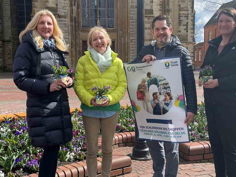 Oelde, Frühlings Erlebnis Tag, am 16. April 2023 verkaufsoffener Sonntag von 13 bis 18 Uhr und weitere Attraktionen in der Innenstadt Oelde, Frühlings Erlebnis Tag, am 16. April 2023 verkaufsoffener Sonntag von 13 bis 18 Uhr und weitere Attraktionen in der Innenstadt