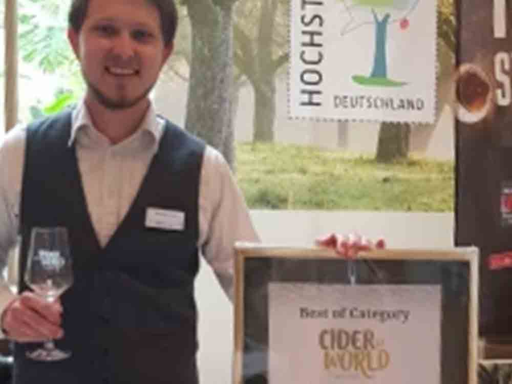 Hochstamm Deutschland, auf der Cider World mit feinsten Tropfen und Cocktails, Tag der Streuobstwiese 2023 Hochstamm Deutschland, auf der Cider World mit feinsten Tropfen und Cocktails, Tag der Streuobstwiese 2023