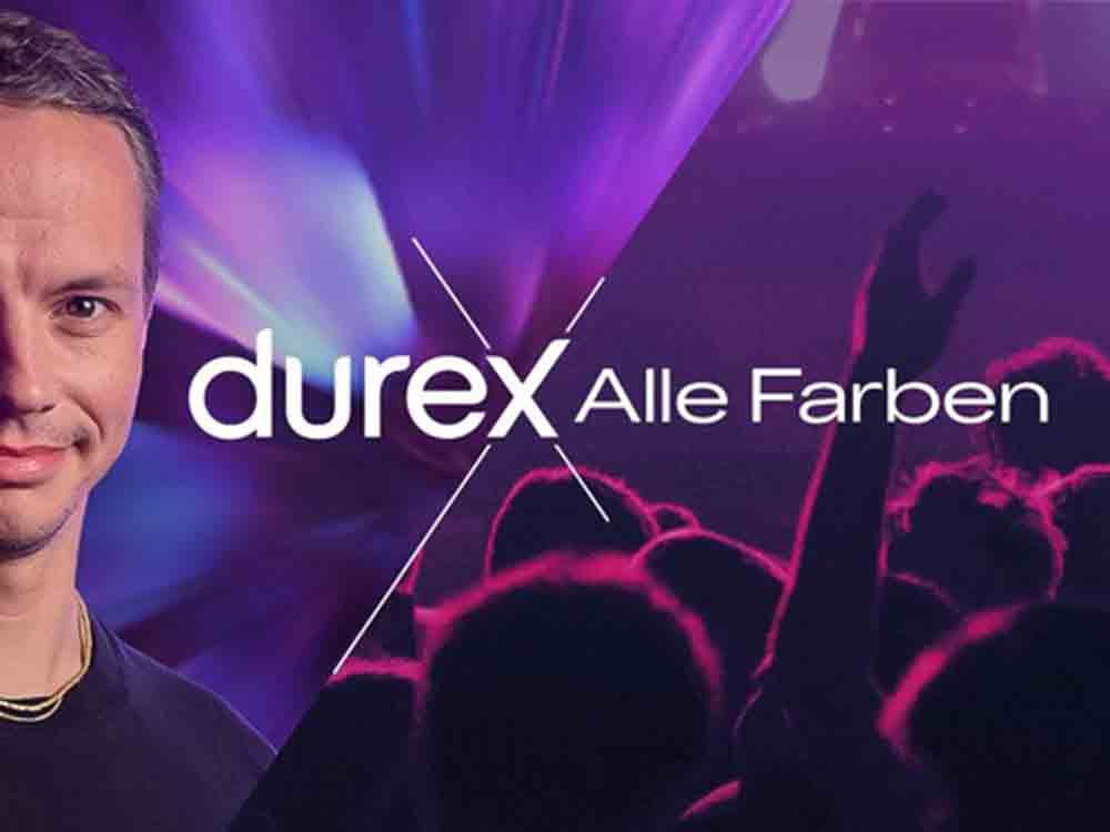Sich trauen, ganz und gar man selbst zu sein: Durex setzt sich gemeinsam mit DJ und Produzent Alle Farben für sexuelle Selbstbefreiung ein Sich trauen, ganz und gar man selbst zu sein: Durex setzt sich gemeinsam mit DJ und Produzent Alle Farben für sexuelle Selbstbefreiung ein