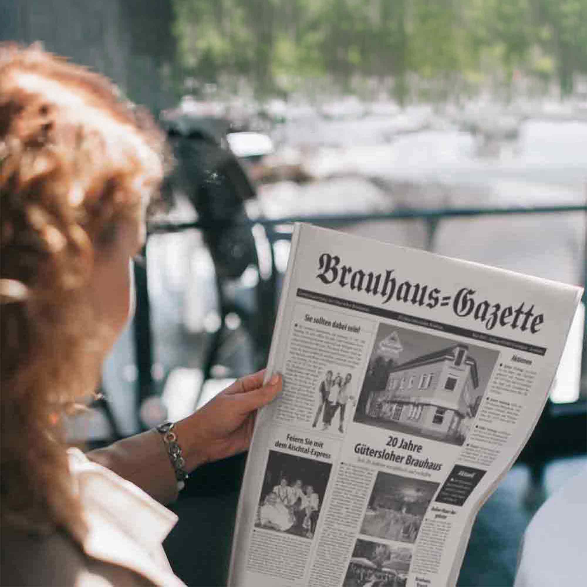 Gütersloher Brauhaus, »Brauhaus Gazette« zum 20 jährigen Jubiläum im Mai 2010, Gütsel Marketing Gütersloher Brauhaus, »Brauhaus Gazette« zum 20 jährigen Jubiläum im Mai 2010, Gütsel Marketing