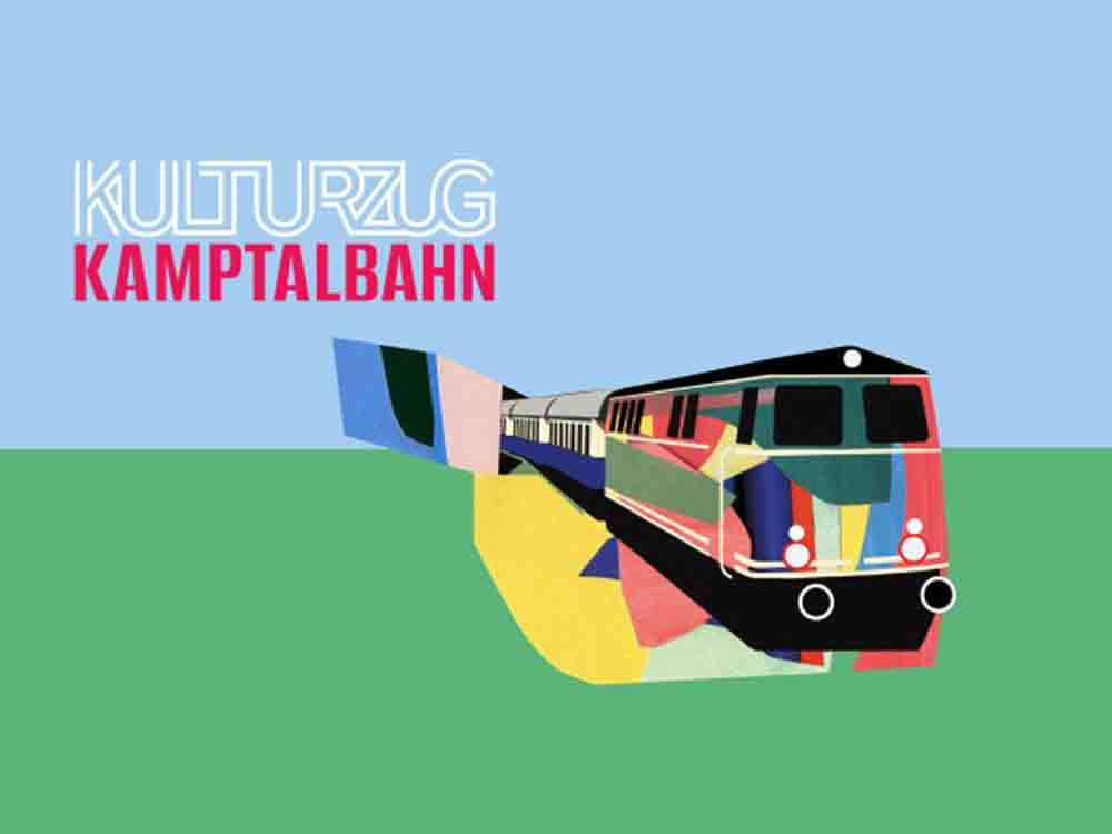 Kulturzug Kamptalbahn, am 13. und 20. Mai 2023 heißt es am Bahnhof Krems »Achtung, Kulturzug fährt ab!« Kulturzug Kamptalbahn, am 13. und 20. Mai 2023 heißt es am Bahnhof Krems »Achtung, Kulturzug fährt ab!«