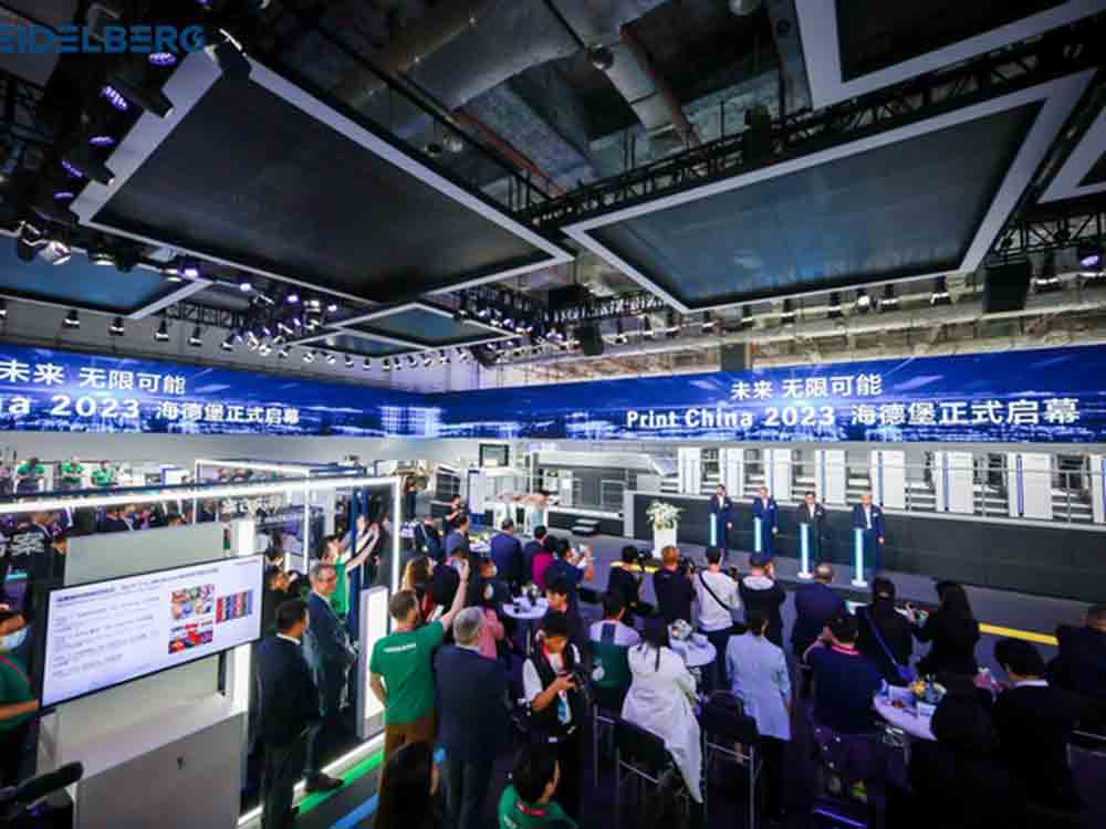 Unfold Your Potential: Heidelberg als Vorreiter der digitalen und intelligenten Zukunft bei der Print China 2023