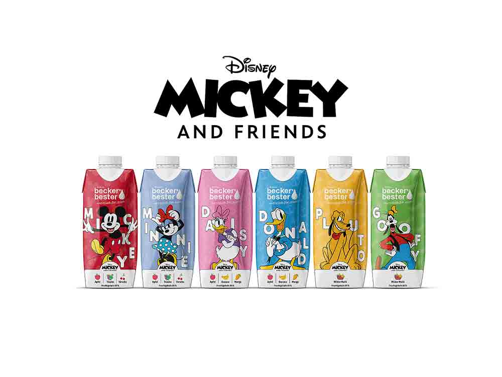 Verstärkung für Beckers Bester: Disney’s Mickey and friends, Mickey Mouse, Minnie Mouse, Donald, Daisy, Goofy und Pluto inspirieren das neue Sortiment Verstärkung für Beckers Bester: Disney’s Mickey and friends, Mickey Mouse, Minnie Mouse, Donald, Daisy, Goofy und Pluto inspirieren das neue Sortiment