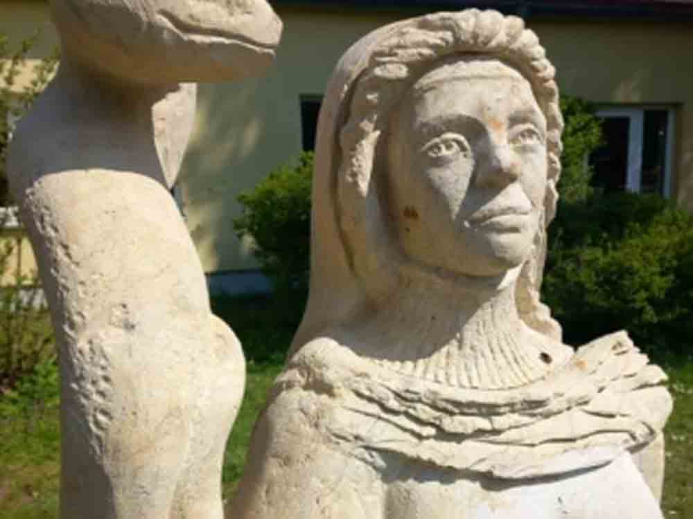 Welterberegion Wartburg Hainich, Enthüllung der Botschafterskulptur »Kundalini« für das Künstlersymposium 2023