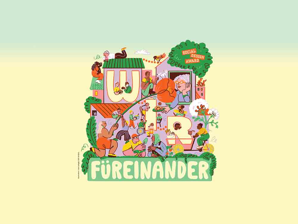 »Wir füreinander!« – Bewerbungsphase für den 10. Social Design Award von Spiegel Wissen startet