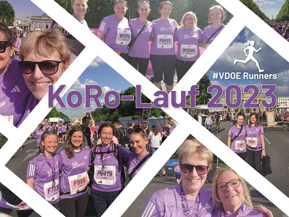 VDOE runs Ko Ro Frauenlauf 2023, VDOE Runners erstmalig beim Ko Ro Frauenlauf 2023 als Charity Team am Start VDOE runs Ko Ro Frauenlauf 2023, VDOE Runners erstmalig beim Ko Ro Frauenlauf 2023 als Charity Team am Start