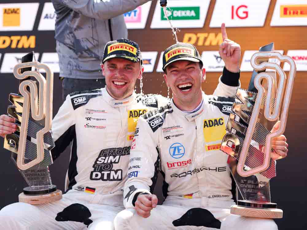 Rennen, DTM 2023, Lauf 1 und 2, Oschersleben (Deutschland), Porsche Kundenteams beim DTM Auftakt in Oschersleben an der Spitze Rennen, DTM 2023, Lauf 1 und 2, Oschersleben (Deutschland), Porsche Kundenteams beim DTM Auftakt in Oschersleben an der Spitze