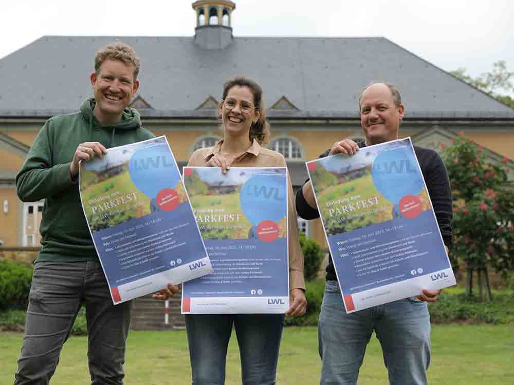 Parkfest im sogenannten LWL Klinikum Gütersloh, 16. Juni 2023, Einladung zum bunten Familienfest