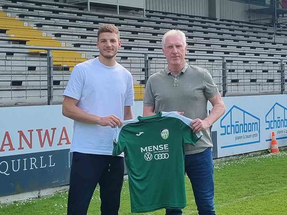 FC Gütersloh, Verstärkung für die Abwehr: Armin Pjetrovic wechselt zum FCG FC Gütersloh, Verstärkung für die Abwehr: Armin Pjetrovic wechselt zum FCG