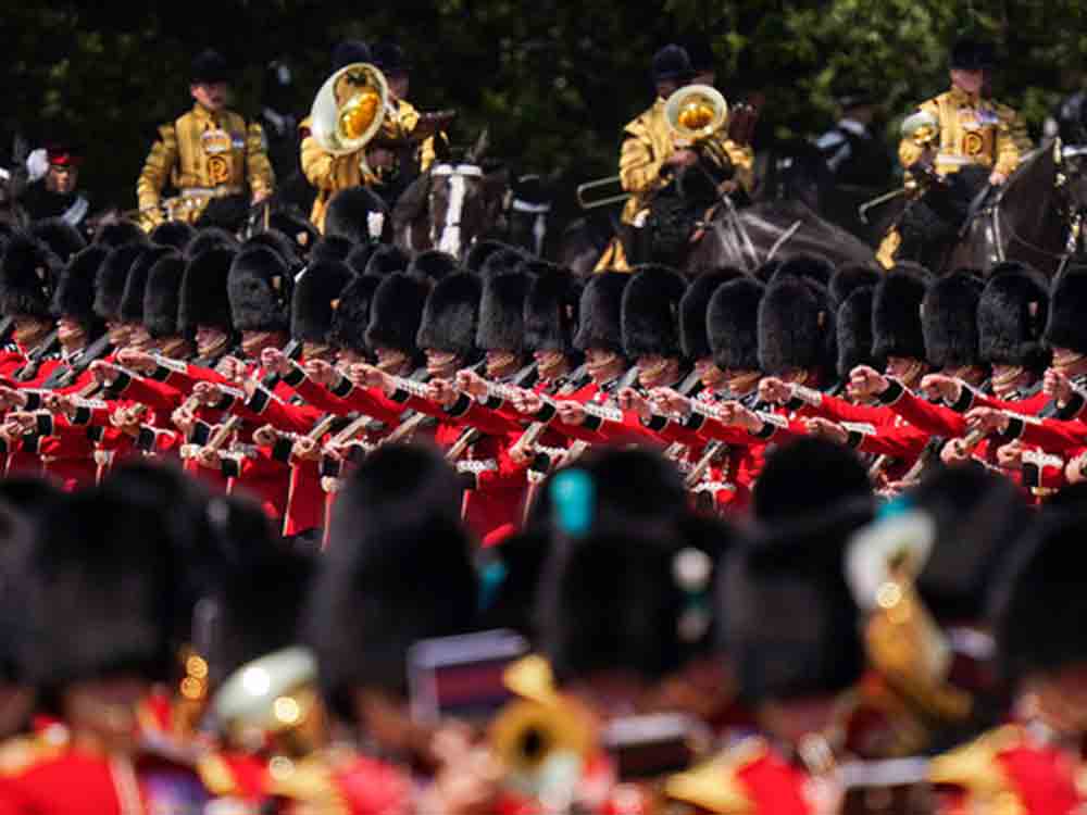 Geburtstagsparade für König Charles III. live, Auslandsjournal über den neuen König und das Erbe des Empire Geburtstagsparade für König Charles III. live, Auslandsjournal über den neuen König und das Erbe des Empire